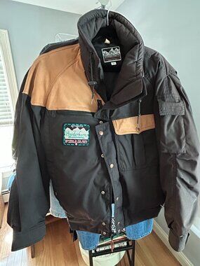 Vintage 80's Heritage Powderhorn Mountaineering Ski Jacket - Mens L